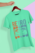 Load image into Gallery viewer, Retro Women Half Sleeves T-shirt- KidsFashionVilla

