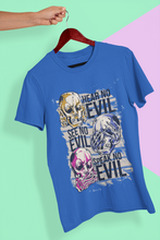 Load image into Gallery viewer, Hear No Evil Women Half Sleeves T-shirt- KidsFashionVilla
