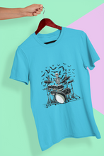 Load image into Gallery viewer, Skull Mens Half Sleeves T-shirt- KidsFashionVilla
