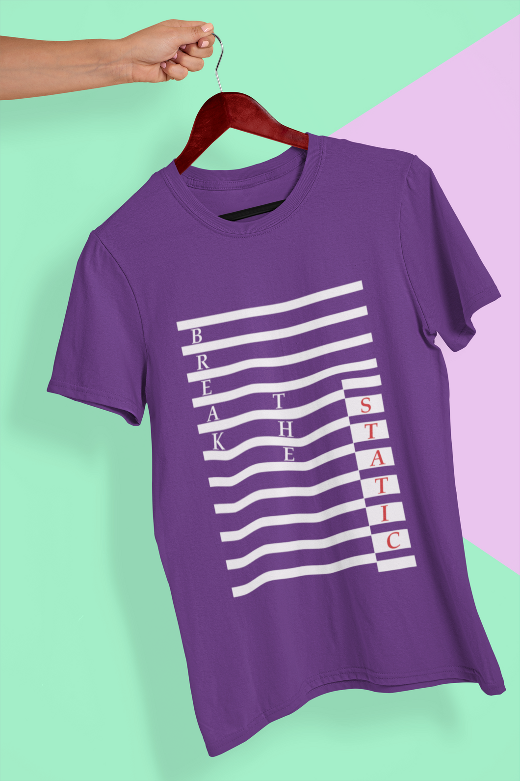 Break The Static Women Half Sleeves T-shirt- KidsFashionVilla