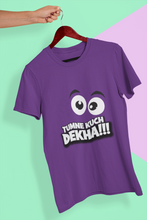 Load image into Gallery viewer, Tumne Kuch Dekha Women Half Sleeves T-shirt- KidsFashionVilla

