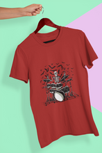 Load image into Gallery viewer, Skull Mens Half Sleeves T-shirt- KidsFashionVilla
