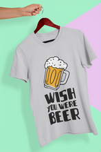 Load image into Gallery viewer, Wish You Were Beer Women Half Sleeves T-shirt- KidsFashionVilla
