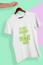 Load image into Gallery viewer, Hulk Out Women Half Sleeves T-shirt- KidsFashionVilla
