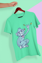 Load image into Gallery viewer, Rocker Monkey Women Half Sleeves T-shirt- KidsFashionVilla
