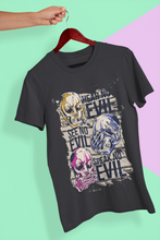 Load image into Gallery viewer, Hear No Evil Women Half Sleeves T-shirt- KidsFashionVilla
