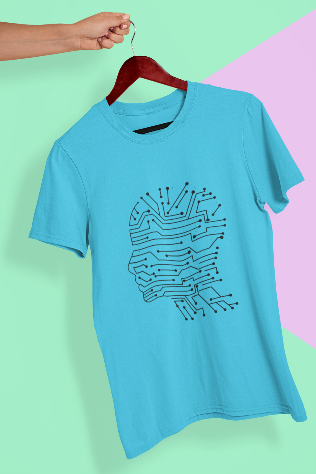Artificial Intelligence Women Half Sleeves T-shirt- KidsFashionVilla