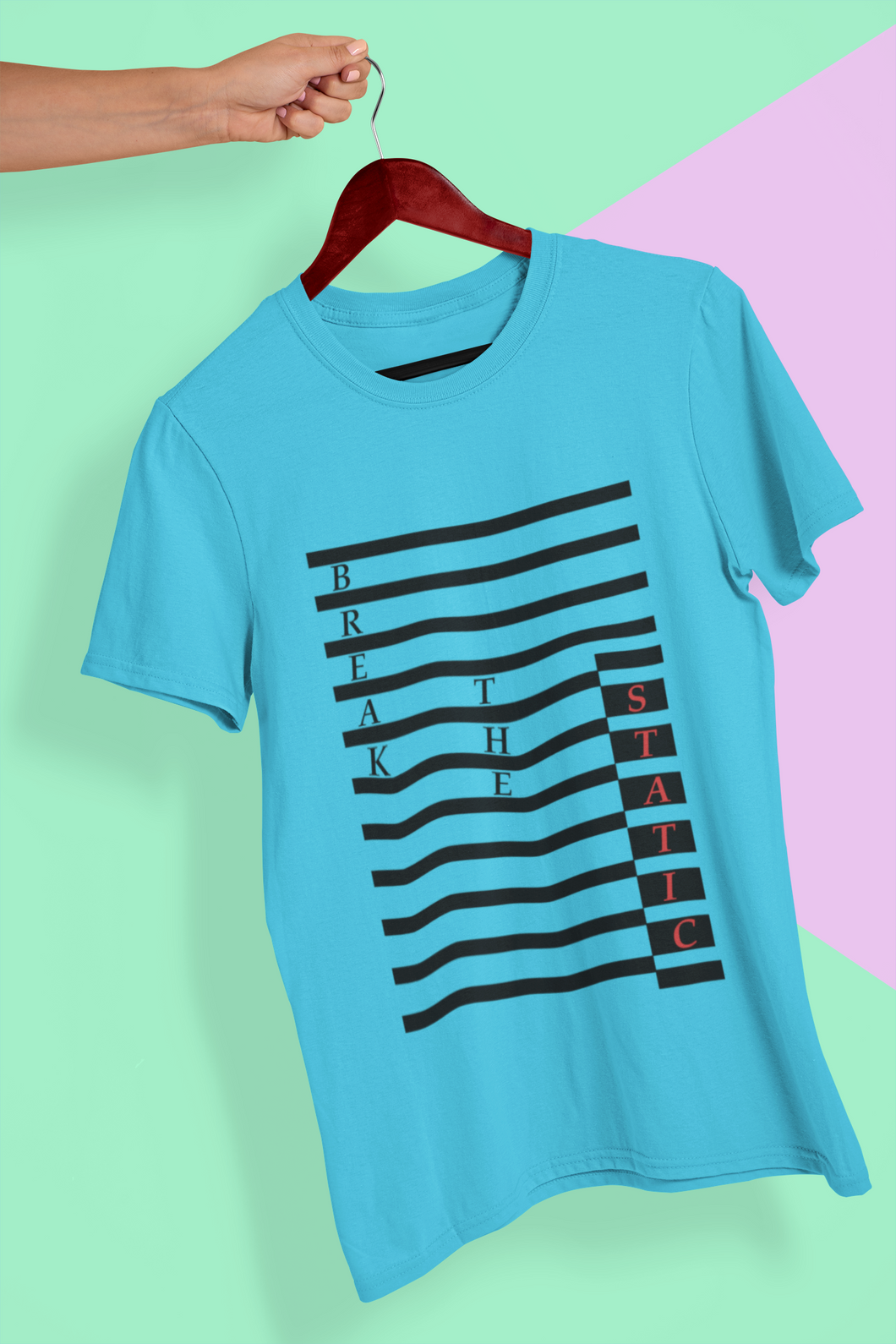 Break The Static Women Half Sleeves T-shirt- KidsFashionVilla