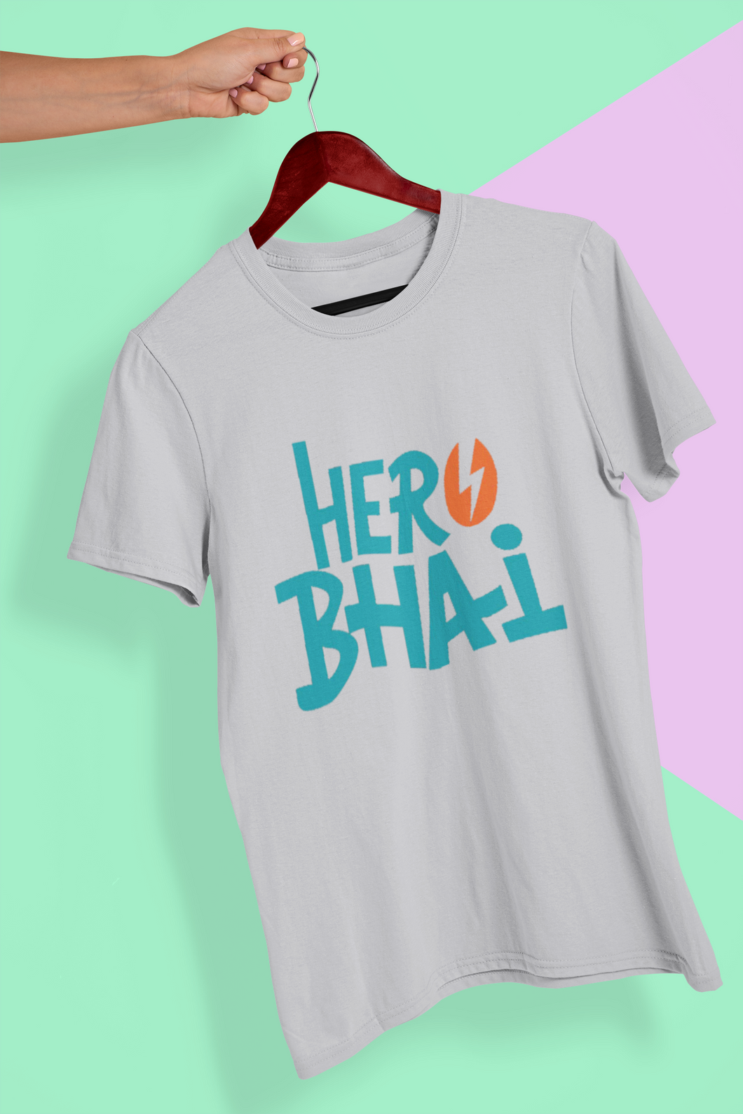 Hero Bhai Mens Half Sleeves T-shirt- KidsFashionVilla