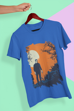 Load image into Gallery viewer, Frankenstein Women Half Sleeves T-shirt- KidsFashionVilla
