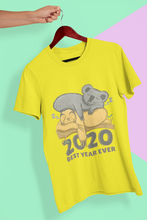 Load image into Gallery viewer, 2020 Best Year Ever Women Half Sleeves T-shirt- KidsFashionVilla

