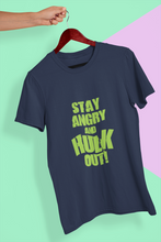 Load image into Gallery viewer, Hulk Out Women Half Sleeves T-shirt- KidsFashionVilla
