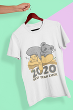 Load image into Gallery viewer, 2020 Best Year Ever Women Half Sleeves T-shirt- KidsFashionVilla
