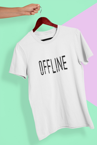 Offline Women Half Sleeves T-shirt- KidsFashionVilla
