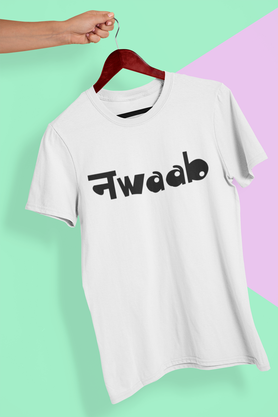 Nwaab Women Half Sleeves T-shirt- KidsFashionVilla