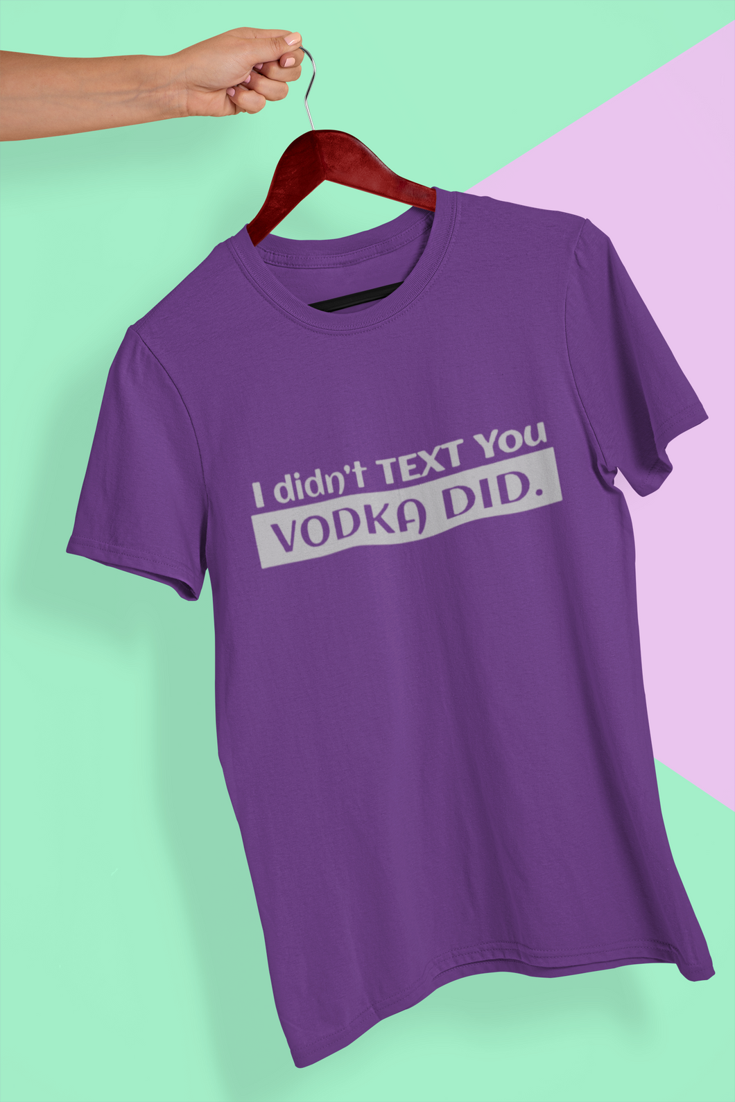 Vodka Women Half Sleeves T-shirt- KidsFashionVilla