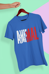 Animal Women Half Sleeves T-shirt- KidsFashionVilla