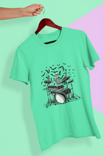 Load image into Gallery viewer, Skull Women Half Sleeves T-shirt- KidsFashionVilla

