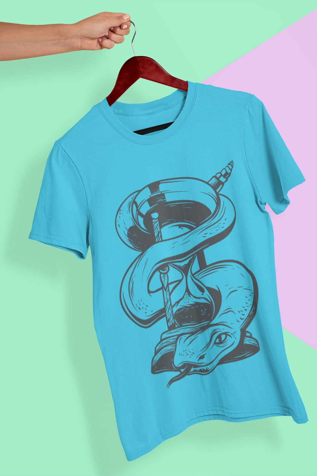 Hourglass Mens Half Sleeves T-shirt- KidsFashionVilla