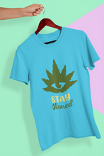 Load image into Gallery viewer, Stay Stoned Mens Half Sleeves T-shirt- KidsFashionVilla

