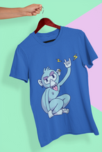 Load image into Gallery viewer, Rocker Monkey Women Half Sleeves T-shirt- KidsFashionVilla
