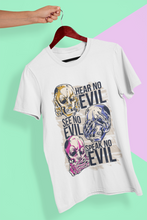 Load image into Gallery viewer, Hear No Evil Women Half Sleeves T-shirt- KidsFashionVilla
