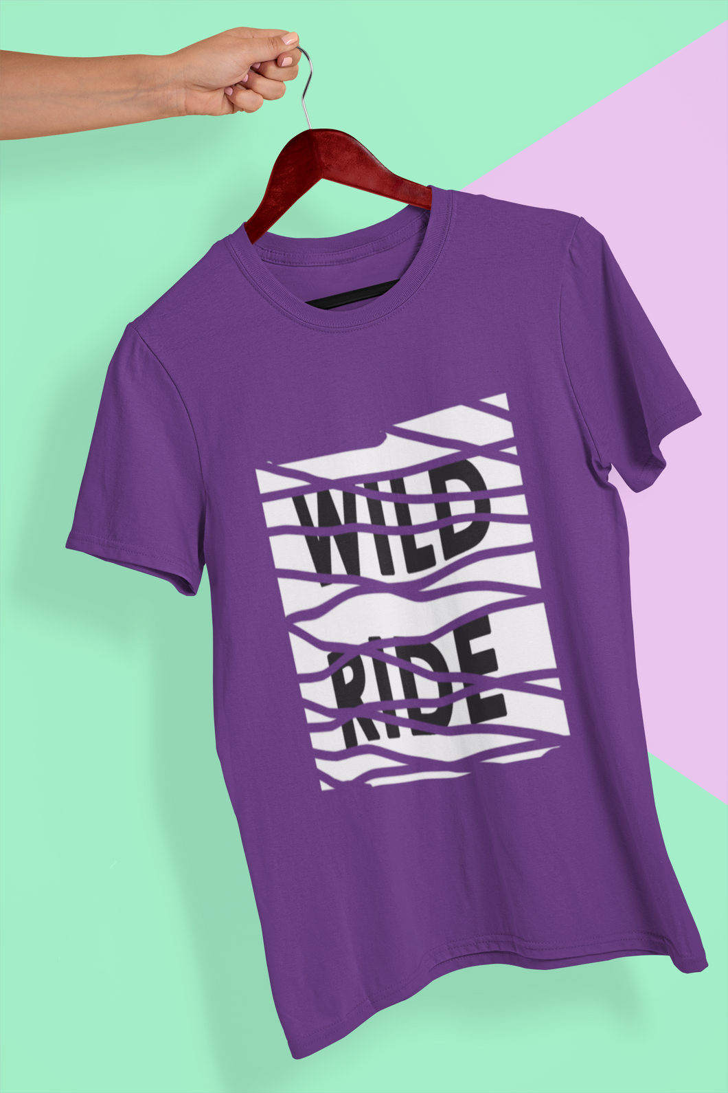 Wild Life Women Half Sleeves T-shirt- KidsFashionVilla