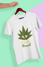 Load image into Gallery viewer, Stay Stoned Mens Half Sleeves T-shirt- KidsFashionVilla
