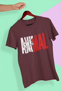 Animal Women Half Sleeves T-shirt- KidsFashionVilla