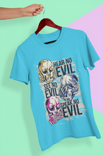 Load image into Gallery viewer, Hear No Evil Women Half Sleeves T-shirt- KidsFashionVilla

