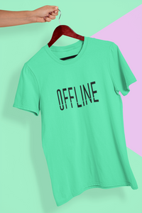 Offline Women Half Sleeves T-shirt- KidsFashionVilla