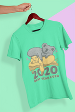 Load image into Gallery viewer, 2020 Best Year Ever Women Half Sleeves T-shirt- KidsFashionVilla
