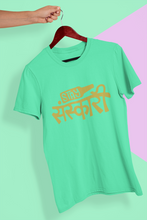 Load image into Gallery viewer, Stay Sanskari Women Half Sleeves T-shirt- KidsFashionVilla
