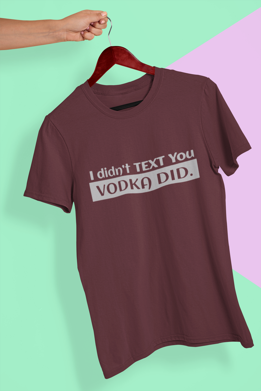 Vodka Women Half Sleeves T-shirt- KidsFashionVilla