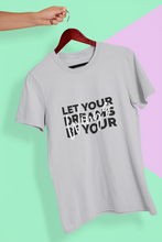 Load image into Gallery viewer, Let Your Dream Be Your Wings Women Half Sleeves T-shirt- KidsFashionVilla
