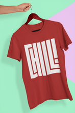 Load image into Gallery viewer, Chill Mens Half Sleeves T-shirt- KidsFashionVilla
