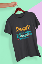 Load image into Gallery viewer, Shaadi Women Half Sleeves T-shirt- KidsFashionVilla
