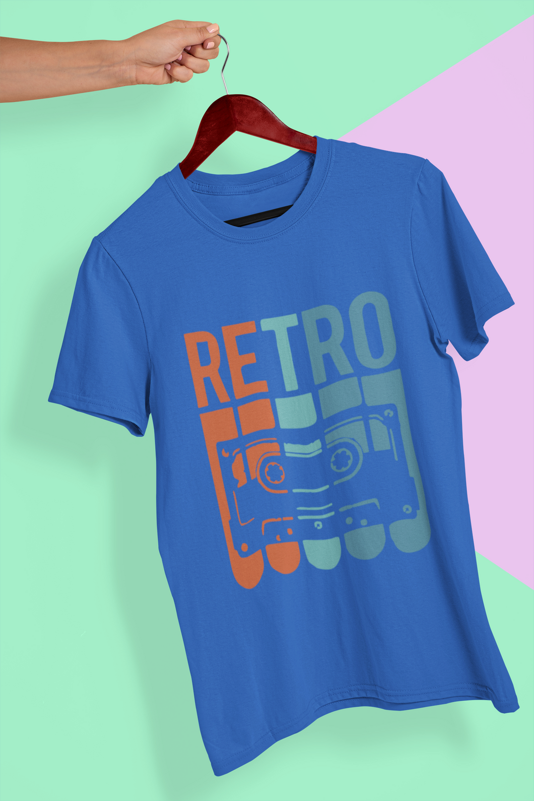Retro Women Half Sleeves T-shirt- KidsFashionVilla