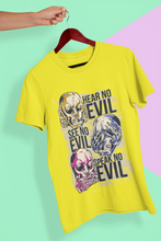 Load image into Gallery viewer, Hear No Evil Women Half Sleeves T-shirt- KidsFashionVilla
