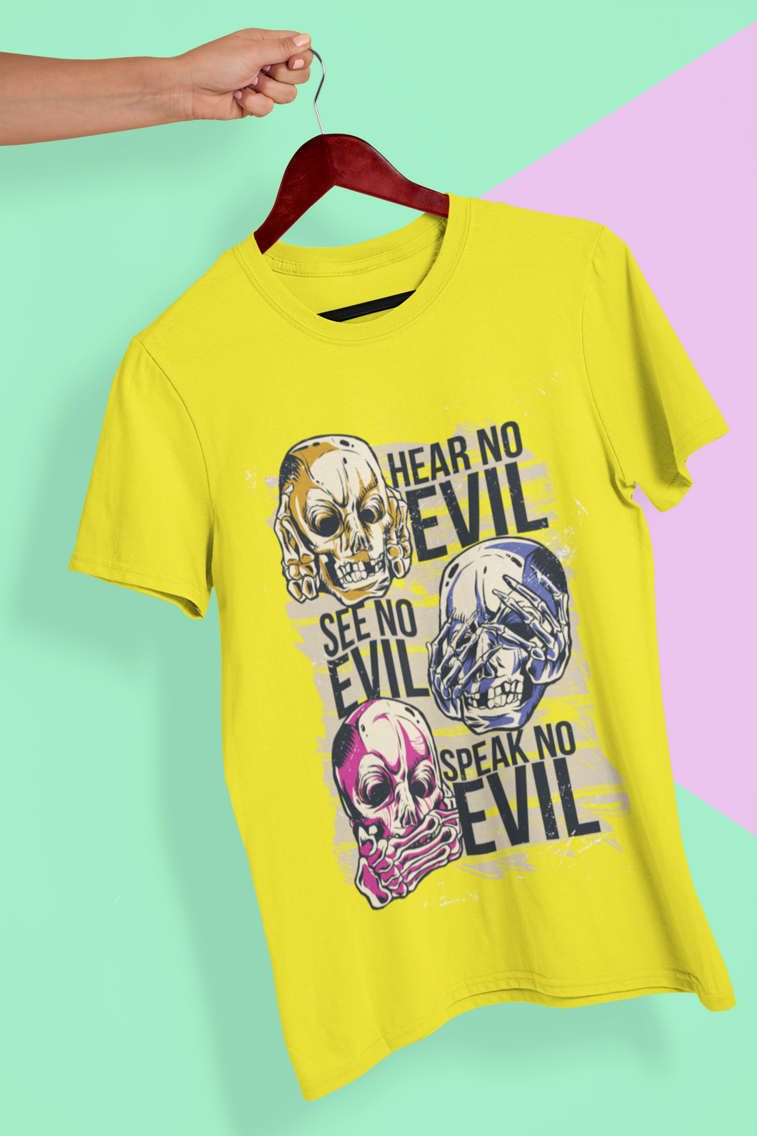 Hear No Evil Women Half Sleeves T-shirt- KidsFashionVilla