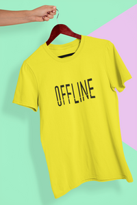 Offline Women Half Sleeves T-shirt- KidsFashionVilla