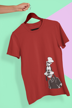 Load image into Gallery viewer, Happy Goffy Women Half Sleeves T-shirt- KidsFashionVilla
