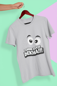 Tumne Kuch Dekha Mens Half Sleeves T-shirt- KidsFashionVilla