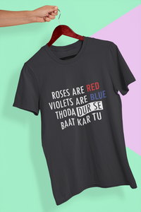 Dur Se Bhaat Women Half Sleeves T-shirt- KidsFashionVilla