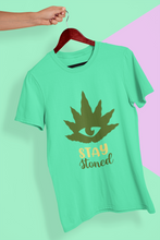 Load image into Gallery viewer, Stay Stoned Mens Half Sleeves T-shirt- KidsFashionVilla
