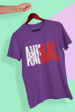 Load image into Gallery viewer, Animal Women Half Sleeves T-shirt- KidsFashionVilla
