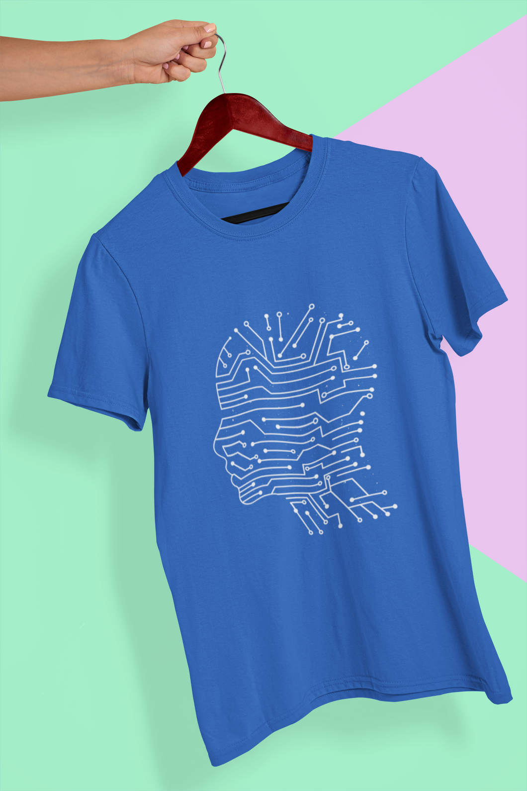 Artificial Intelligence Women Half Sleeves T-shirt- KidsFashionVilla