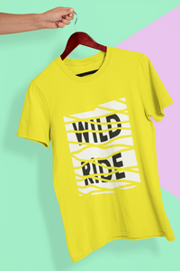 Wild Life Women Half Sleeves T-shirt- KidsFashionVilla