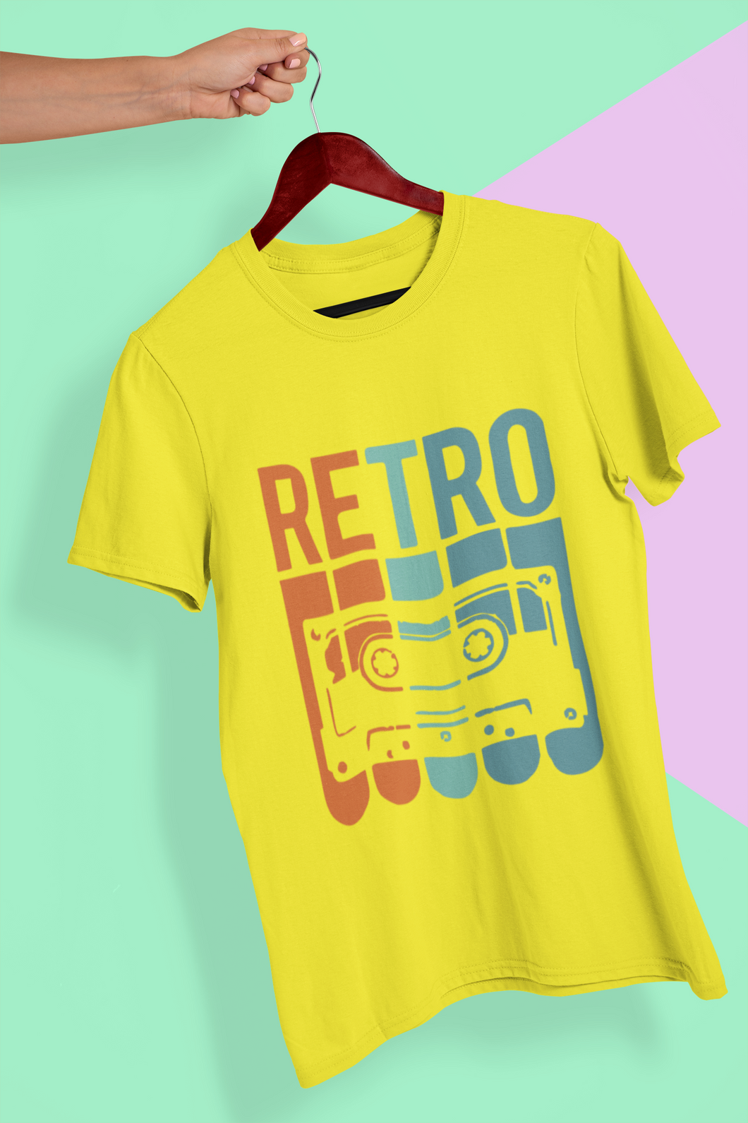 Retro Women Half Sleeves T-shirt- KidsFashionVilla