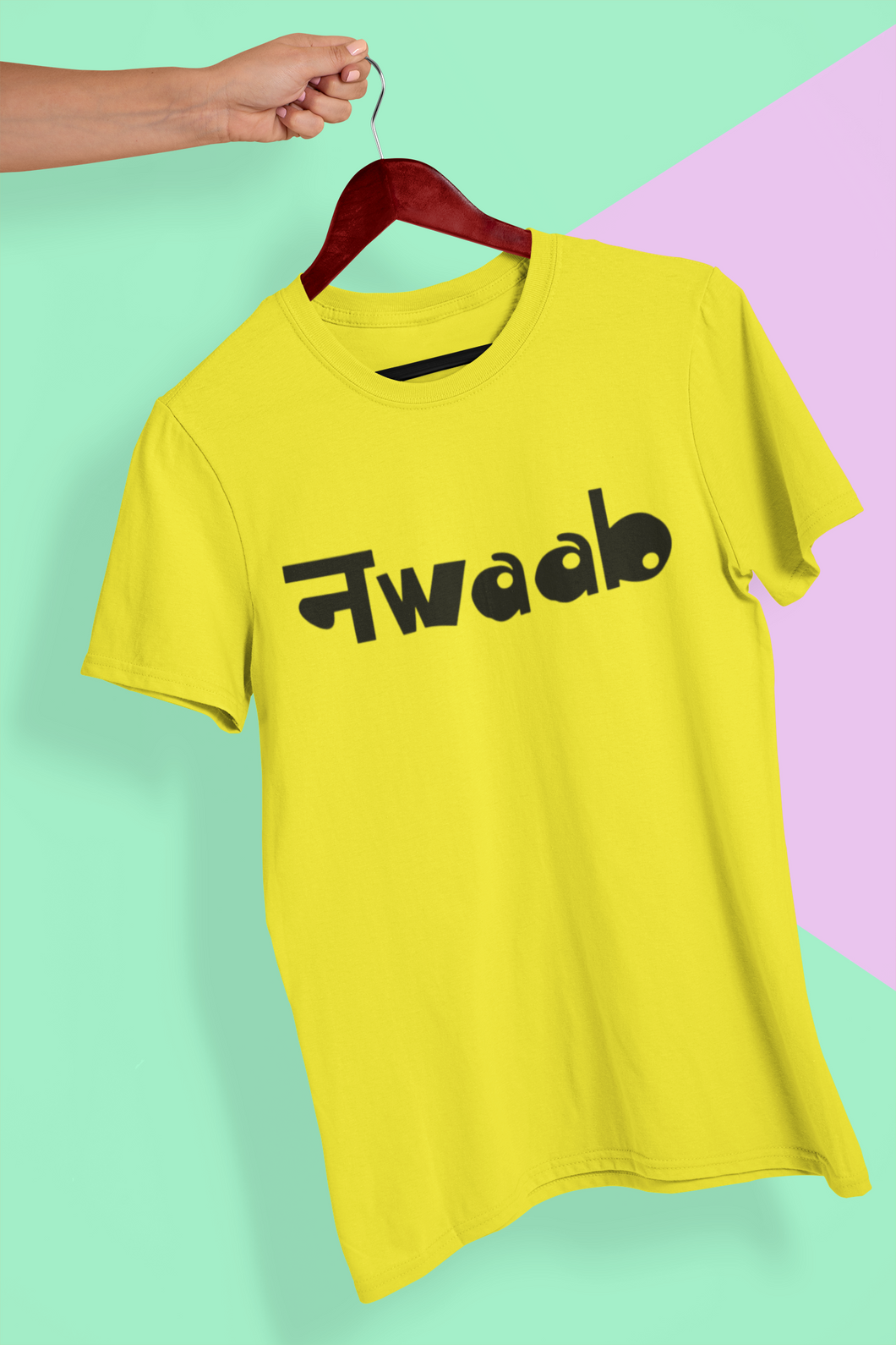 Nwaab Women Half Sleeves T-shirt- KidsFashionVilla